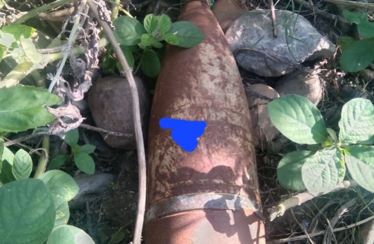 Mortar shell found, defused in Samba